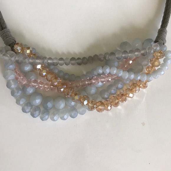 Beaded Statement Necklace - Picture 6 of 7